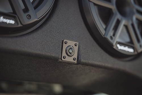 Rockford Fosgate RNGR18-CAPM2 Add-On Rear Audio Cap for Existing All-in-One Ranger Roof Audio Systems and Select 2018+ Polaris Ranger Models Rockford Fosgate RNGR18-CAPM2 Add-On Rear Audio Cap for Existing All-in-One Ranger Roof Audio Systems and Select 2018+ Polaris Ranger Models